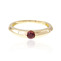 Anello in oro con Spinello Rosso della Birmania (de Melo)