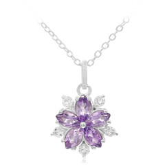 Collana in argento con Ametista