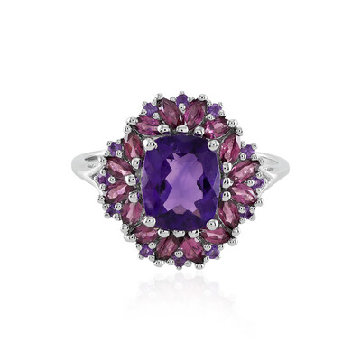 Anello in argento con Ametista