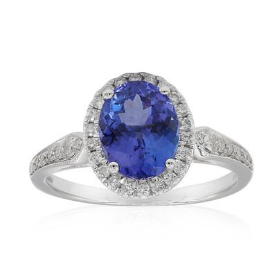 Anello in oro con Tanzanite AAA (CIRARI)