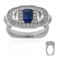 Anello in argento con Cianite del Nepal (Dallas Prince Designs)