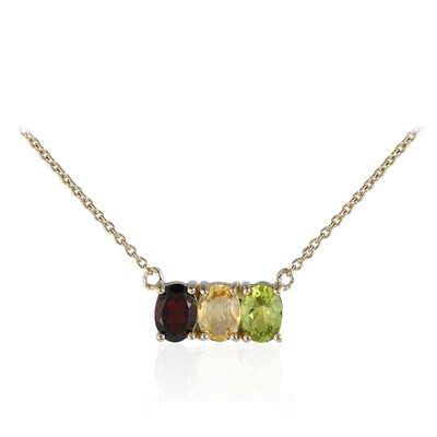 Collana in argento con Granato