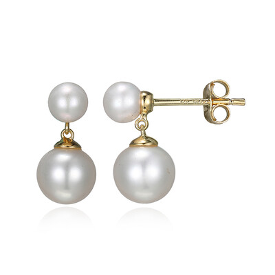 Orecchini in argento con Perla di Acqua Dolce