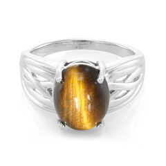 Anello in argento con Occhio di Tigre