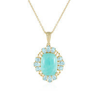 Collana in argento con Amazzonite