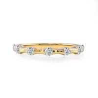 Anello in oro con Diamante IF (D)