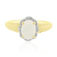 Anello in oro con Opale di Welo AAA (de Melo)