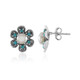 Orecchini in argento con Perla d'Acqua Dolce Bianca
