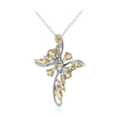 Collana in argento con Citrino