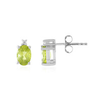 Orecchini in argento con Peridoto