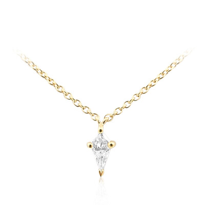 Collana in oro con Diamante VS2 (F) (de Melo)