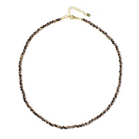 Collana in argento con Ematite Moka
