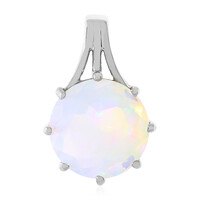 Ciondolo in argento con Opale di Welo