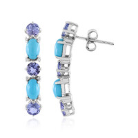 Orecchini in argento con Turchese Sleeping Beauty (Faszination Türkis)