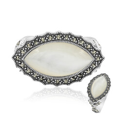Anello in argento con Madreperla