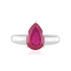 Anello in argento con Rubino del Madagascar (de Melo)