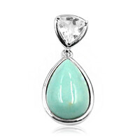 Ciondolo in argento con Turchese Tyrone