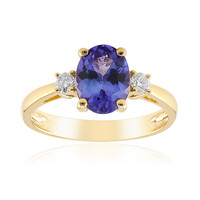 Anello in oro con Tanzanite AAA (CIRARI)