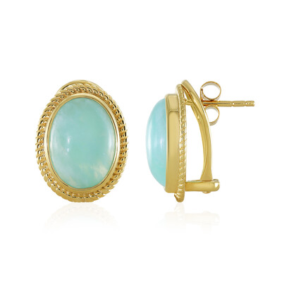 Orecchini in argento con Amazzonite