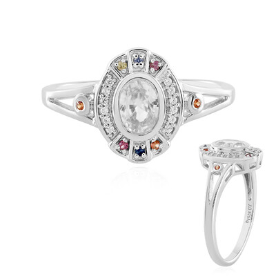 Anello in argento con Zircone