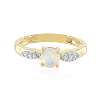 Anello in argento con Opale di Welo