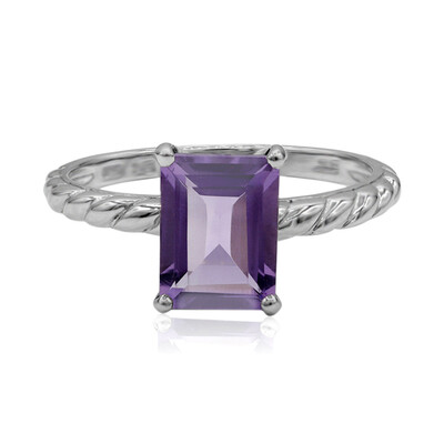 Anello in argento con Ametista