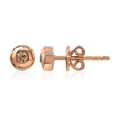 Orecchini in oro con Diamante Rose de France VS1 di Argyle (Annette)