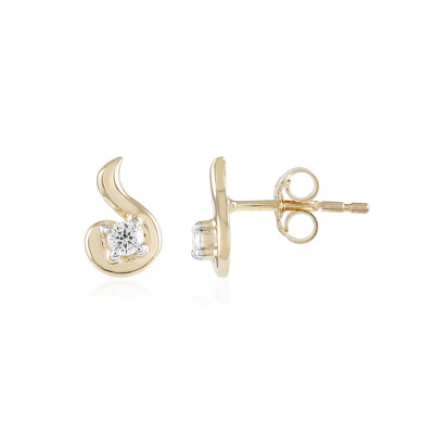 Orecchini in oro con Diamante SI1 (H)