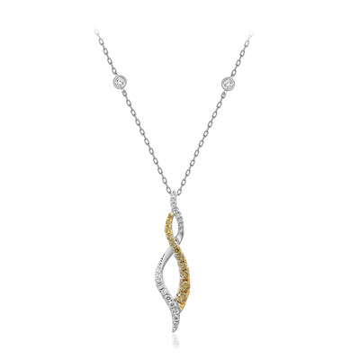 Collana in oro con Diamante SI2 (H) (CIRARI)