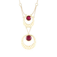 Collana in oro con Rubino del Madagascar (Ornaments by de Melo)