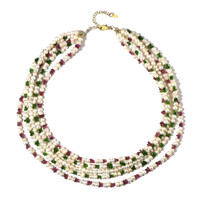 Collana in argento con Perla d'Acqua Dolce Bianca (Riya)