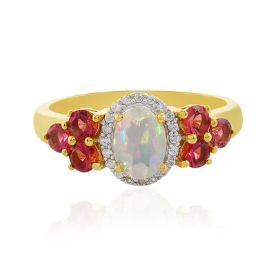 Anello in argento con Opale di Welo