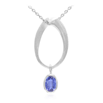 Collana in argento con Cianite