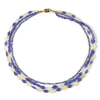 Collana in argento con Tanzanite (Adela Silber)