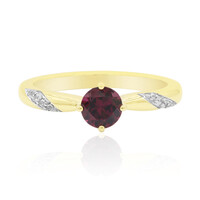 Anello in oro con Rodolite