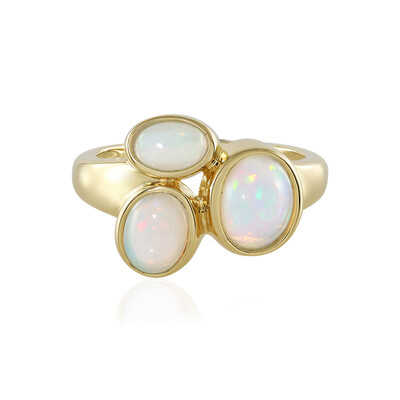 Anello in argento con Opale di Welo