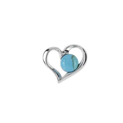 Ciondolo in argento con Turchese (dagen)
