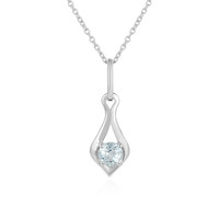 Collana in argento con Acquamarina
