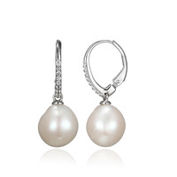 Orecchini in argento con Perla di Acqua Dolce