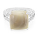Anello in argento con Agata Botswana
