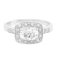 Anello in argento con Berillo Himalayano