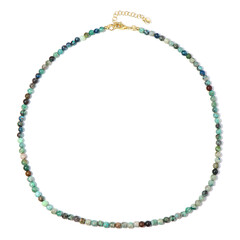 Collana in argento con Crisocolla