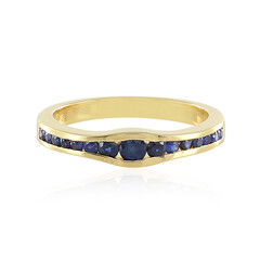 Anello in argento con Zaffiro Blu