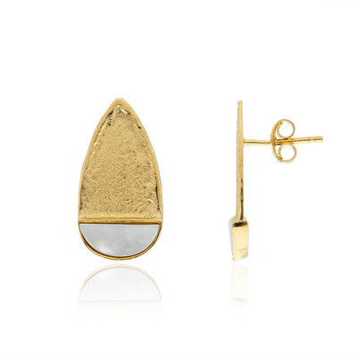 Orecchini in argento con Madreperla (Joias do Paraíso)