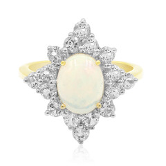 Anello in argento con Opale di Welo