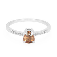 Anello in argento con Granato Malaya