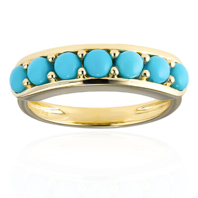 Anello in argento con Turchese Sleeping Beauty