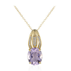 Collana in argento con Ametista Boliviana