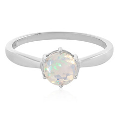 Anello in argento con Opale di Welo