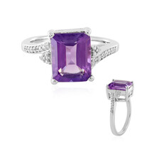Anello in argento con Quarzo Azur